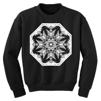 Mandala Art T  Shirt Mandala Magic Circle Youth Sweatshirt | Artistshot