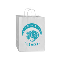 Hot Trend Teal And Pink Possum Mart Paper Bag -13 X 7 X 17 | Artistshot