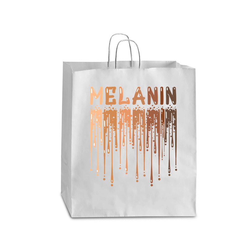 Drippin Melanin For Women Pride  Gifts Black History Month Queen Paper Bag - 16 X 6 X 19 1/4 | Artistshot