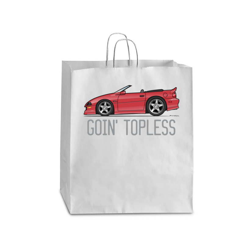 F1 Goin Topless Cayenne Red Queen Paper Bag - 16 X 6 X 19 1/4 | Artistshot