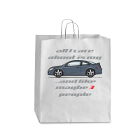 All I Care Blue Granite Queen Paper Bag - 16 X 6 X 19 1/4 | Artistshot