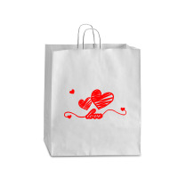 Limited Edition Two Heart Queen Paper Bag - 16 X 6 X 19 1/4 | Artistshot