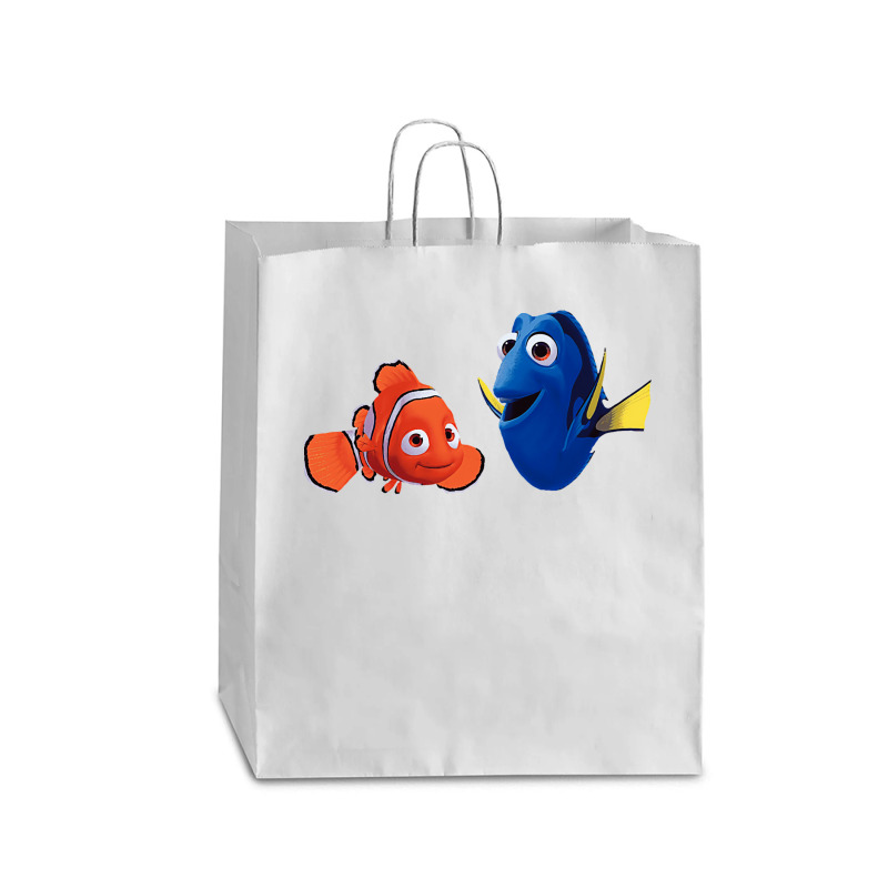 Boys Girls Team Finding First Day And Dory Finding Nemo Great Men Wome Queen Paper Bag - 16 X 6 X 19 1/4 | Artistshot