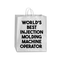 World's Best Injection Molding Machine Operator T Shirt Queen Paper Bag - 16 X 6 X 19 1/4 | Artistshot