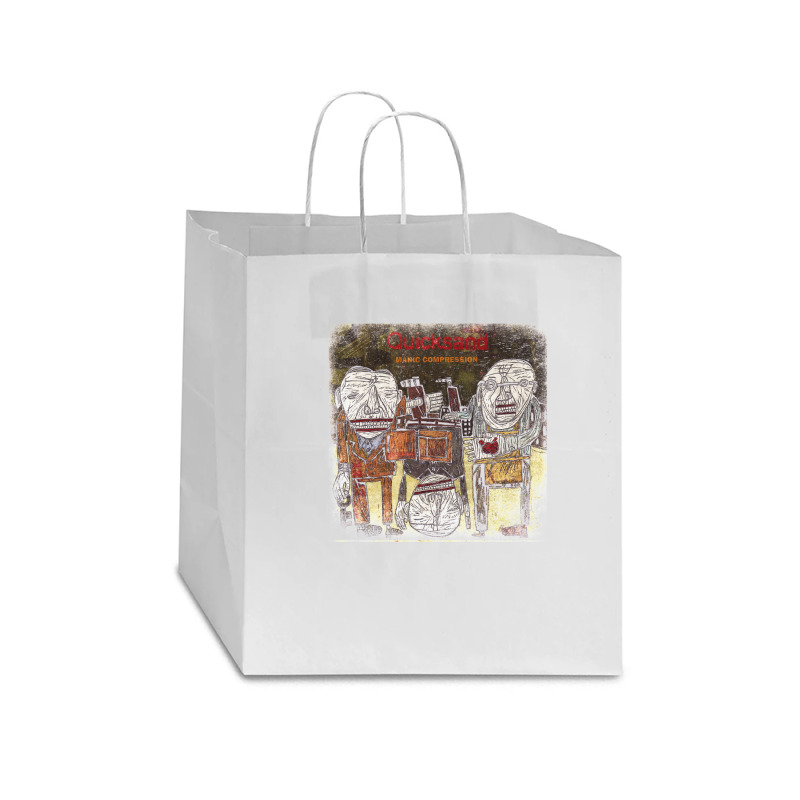 Quicksand Manic Compression 1 Star Paper Bag - 13 X 7 X 13 | Artistshot