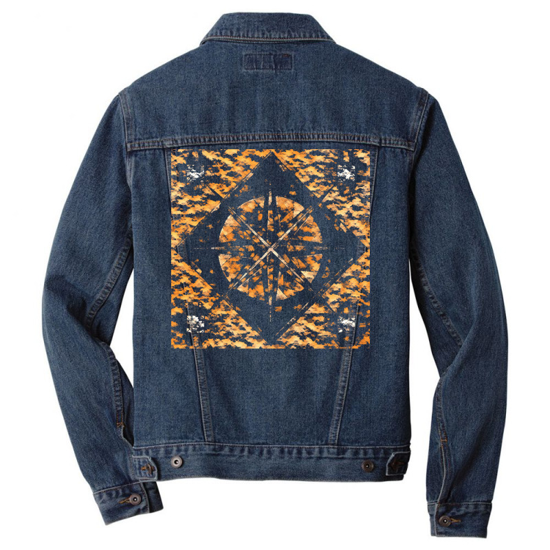 Mandala Artwork T  Shirt Mandala Etched In Granite T  Shirt Men Denim Jacket | Artistshot