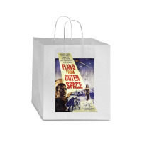 Plan 9 From Outer Space - Film Poster Star Paper Bag - 13 X 7 X 13 | Artistshot