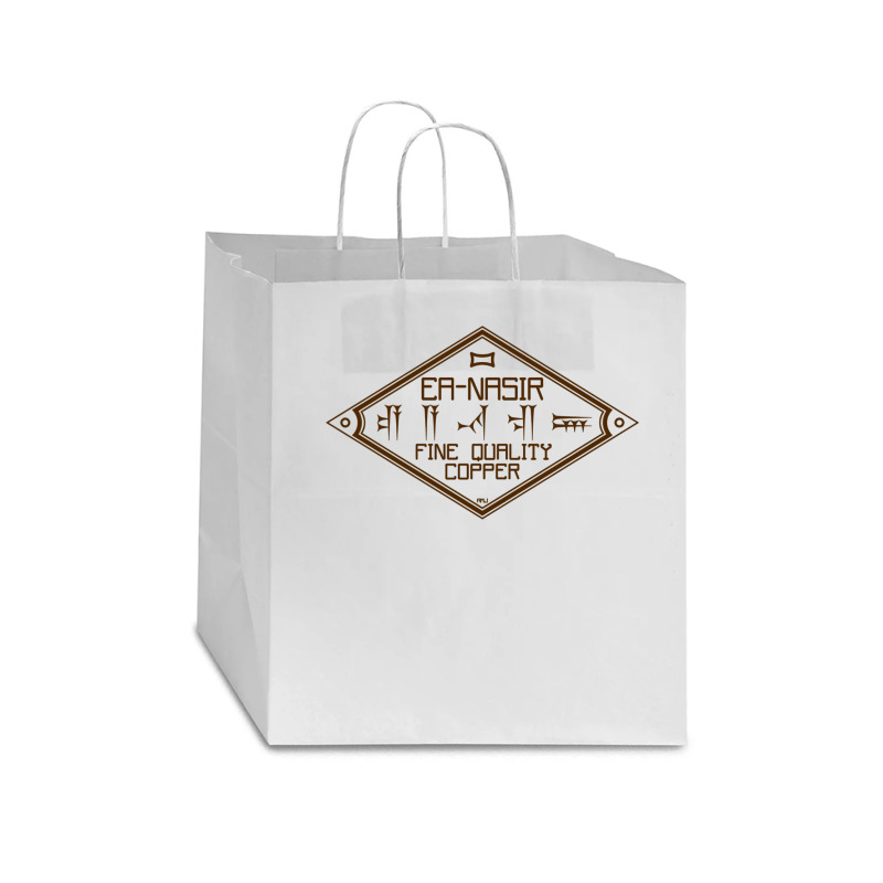 Ea Nasir Fine Quality Copper Star Paper Bag - 13 X 7 X 13 | Artistshot