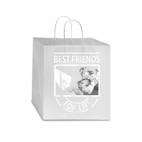 Schnauzer Best Friends For Life Tshirt Star Paper Bag - 13 X 7 X 13 | Artistshot