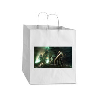 Final Fantasy 7 Cloud Take Out Paper Bag - 14 X 10 X 15 1/2 | Artistshot