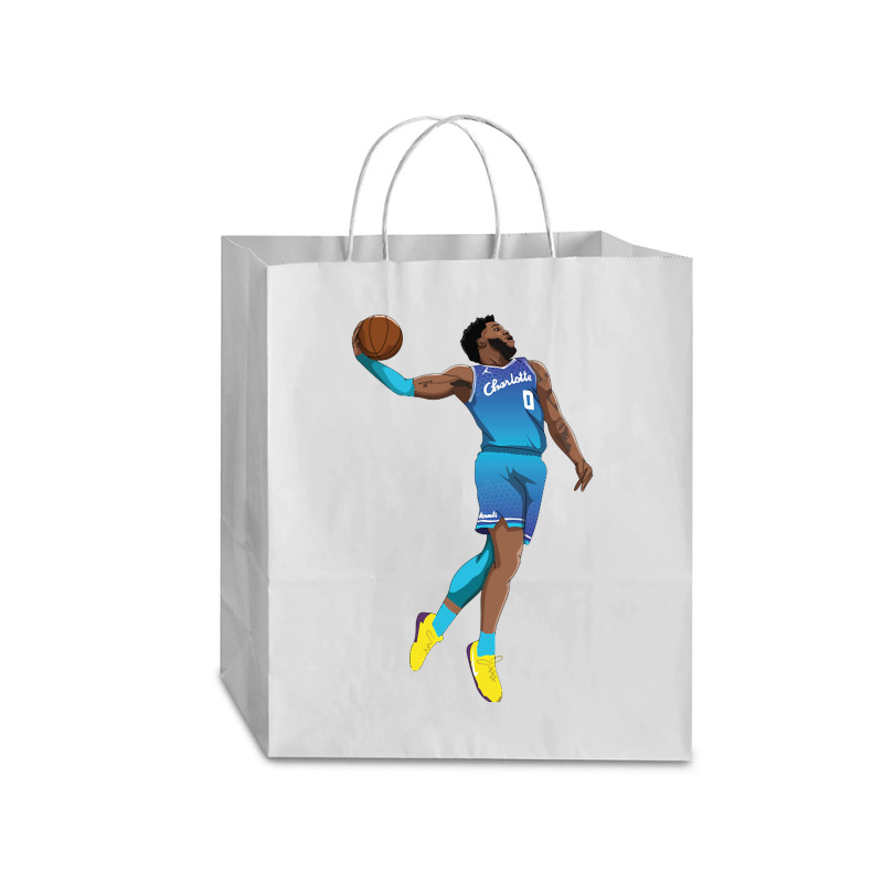 Miles Bridges Dunk Traveler Paper Bag -13 X 6 X 15 3/4 | Artistshot