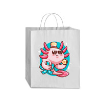 Axolotl Axolotl Fish Axolotl Pun Axolotl Lover Funny Axolotl Cute Axol Traveler Paper Bag -13 X 6 X 15 3/4 | Artistshot