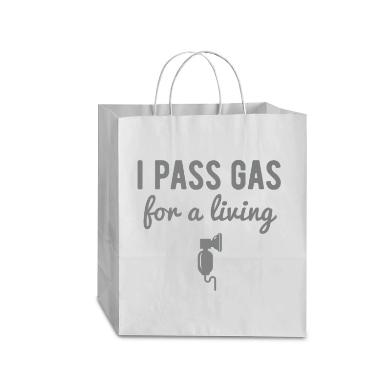 Funny Anesthesiologist Anesthesia Gift Pass Gas Premium T Shirt Traveler Paper Bag -13 X 6 X 15 3/4 | Artistshot