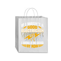 Funny Electrician Art Men Women Licensed Electrician Lineman Premium Traveler Paper Bag -13 X 6 X 15 3/4 | Artistshot