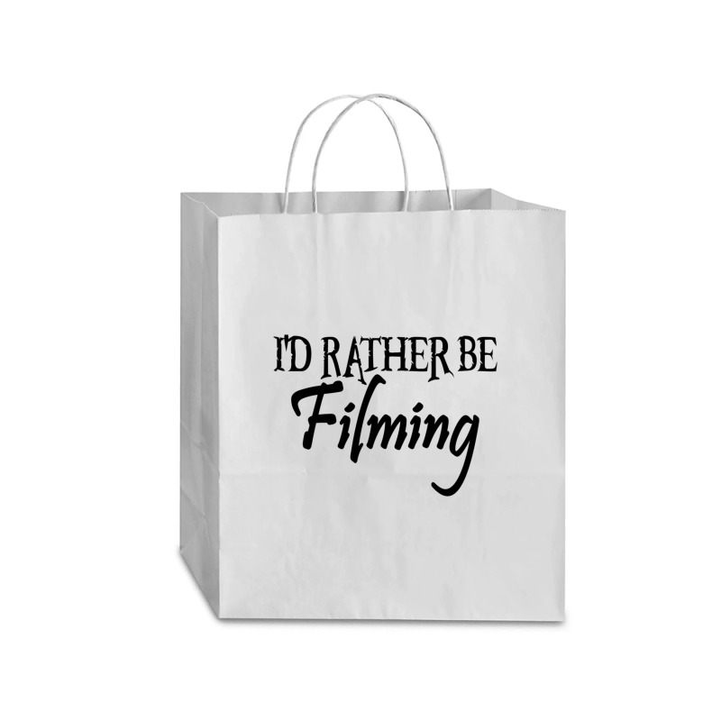 Filming Films Director Actor Actress Spectator Cinema Television Strea Traveler Paper Bag -13 X 6 X 15 3/4 | Artistshot