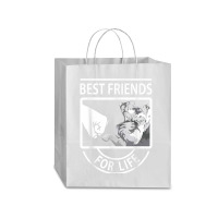 Schnauzer Best Friends For Life Tshirt Traveler Paper Bag -13 X 6 X 15 3/4 | Artistshot