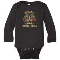 Namaste Long Sleeve Baby Bodysuit | Artistshot