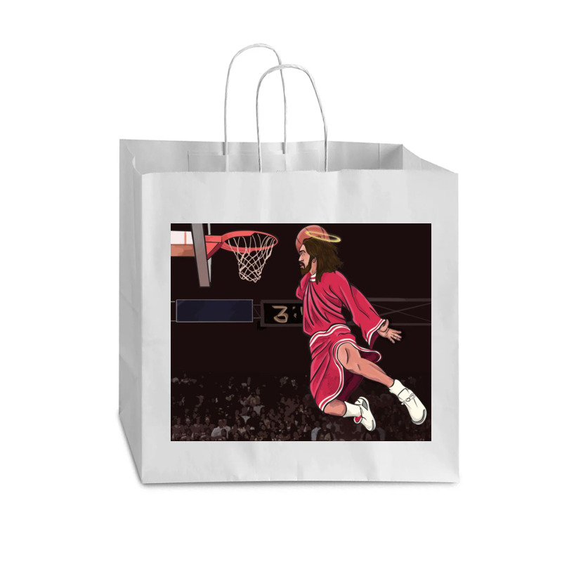 Could Jesus Ball Poster Vogue Paper Bag - 16 X 6 X 12 | Artistshot