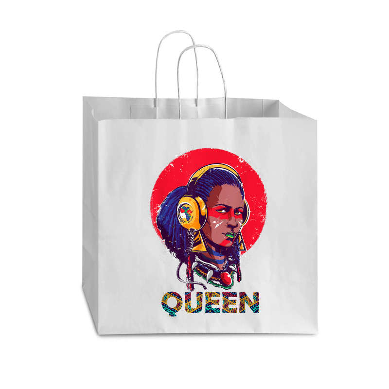 Beautiful African  Warrior Women Girls Vogue Paper Bag - 16 X 6 X 12 | Artistshot