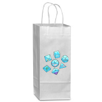 Pond Life Dice Wine Paper Bag - 5 1/2 X 3 1/4 X 13 | Artistshot