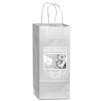 Schnauzer Best Friends For Life Tshirt Wine Paper Bag - 5 1/2 X 3 1/4 X 13 | Artistshot