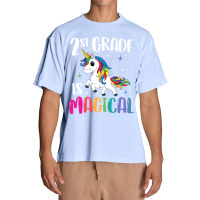 2nd Grade Is Magical Unicorn Back To School Urban Heavy T-shirt | Artistshot