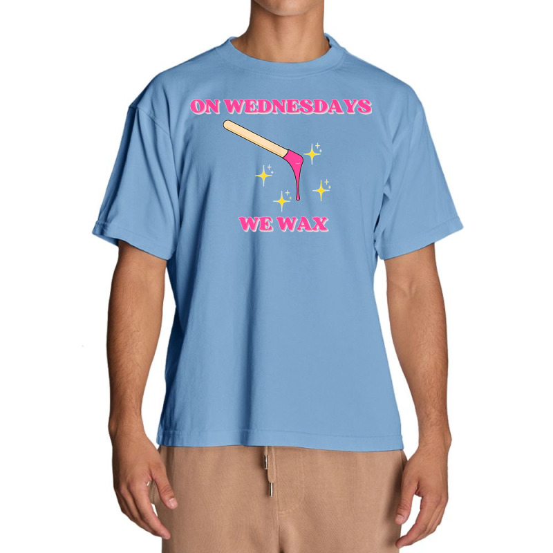 On Wednesdays We Wax Esthetician Aesthetician Skincare T Shirt Urban Heavy T-shirt | Artistshot