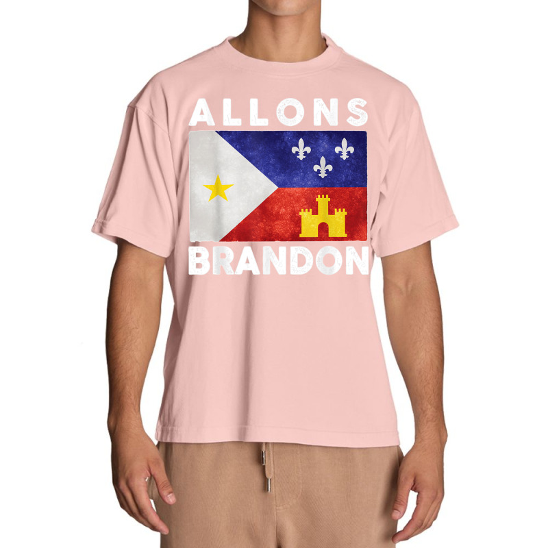 Allons Brandon Louisiana Acadiana Flag Lafayette T Shirt Urban Heavy T-shirt | Artistshot