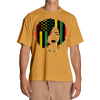 Juneteenth Black Women Flag History African American 1865 T Shirt Urban Heavy T-shirt | Artistshot