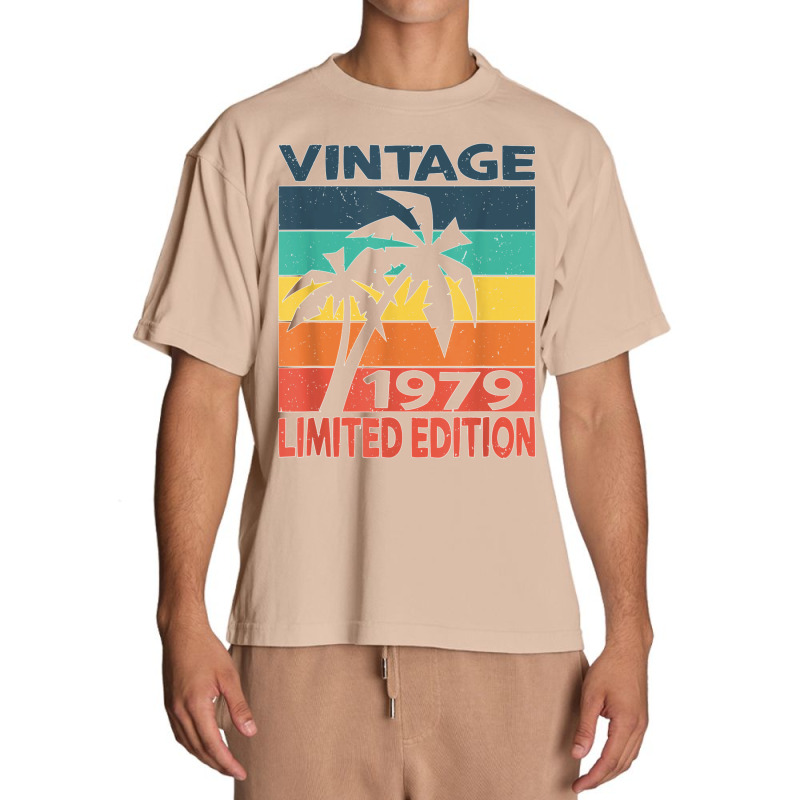 Vintage 1979 Limited Edition Birthday T Shirt Urban Heavy T-shirt | Artistshot