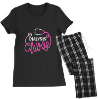 Dialysis Nurse Funny Nephrology Nursing Department Nurse Women's Pajamas Set | Artistshot