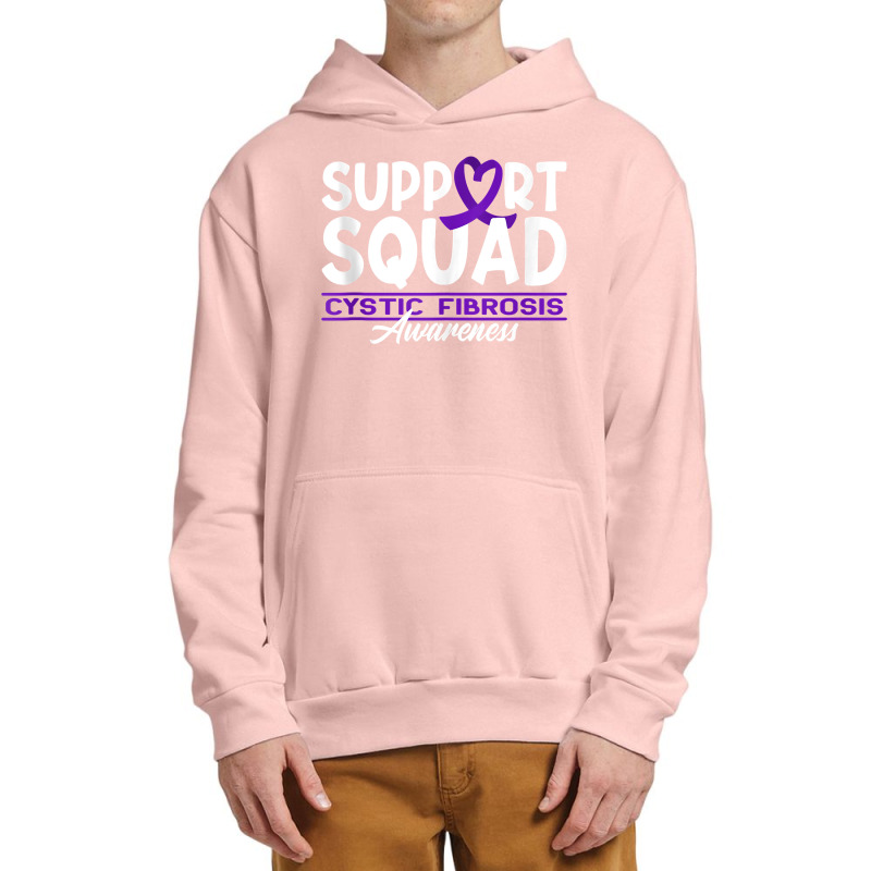 Awareness Support Squad I Lung Infections & Cystic Fibrosis Tank Top Urban Pullover Hoodie | Artistshot