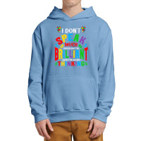 I Dont Speak Much Brilliant Autism Awareness Autistic Urban Pullover Hoodie | Artistshot