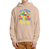 Proud Autism Mommy Awareness Mother Autistic Urban Pullover Hoodie | Artistshot