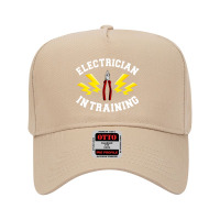 Electrician In Training Electrical Technician Electronics Adjustable Baseball Cap | Artistshot