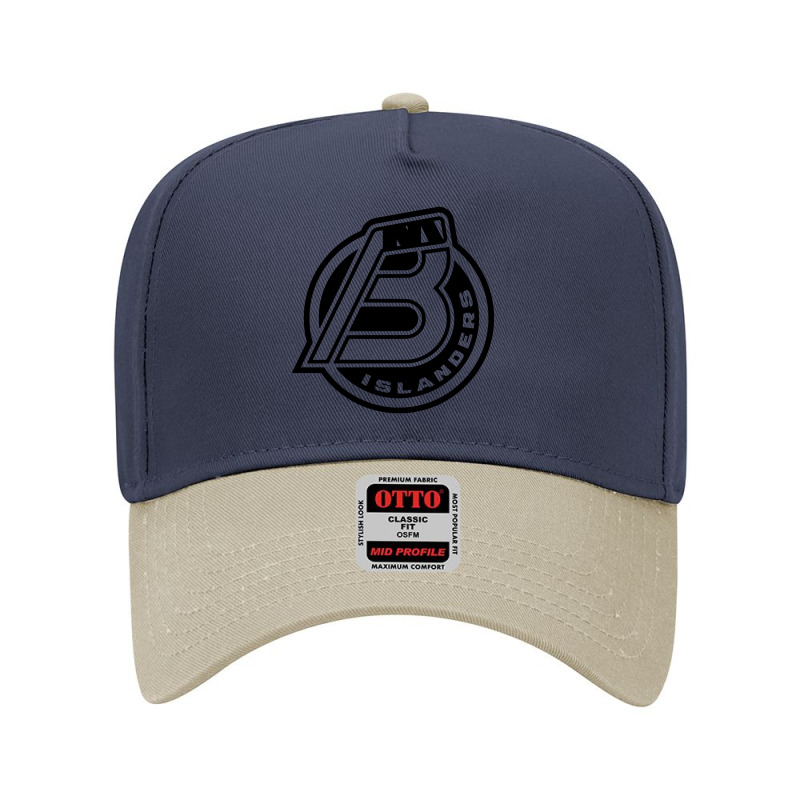 Bridgeport Islanders Transparant Black Adjustable Baseball Cap by maverickjosiahh | Artistshot