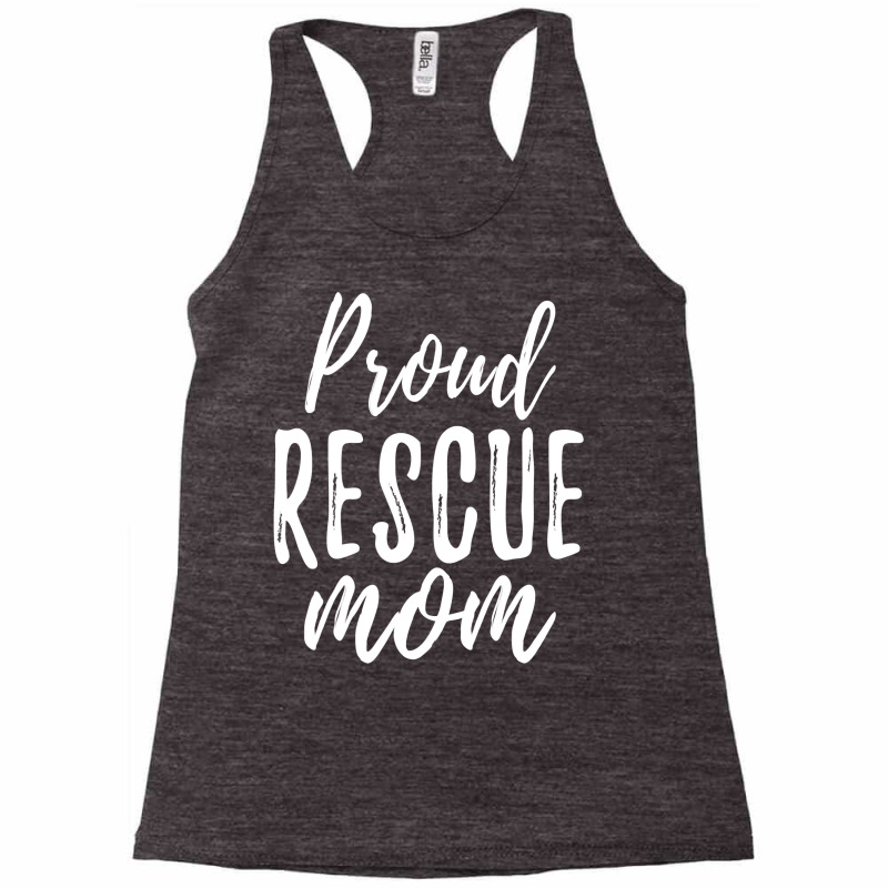 Rescue Mom Animal Lovers Tee Shelter Dog Cat Love Sweatshirt Racerback Tank by suheilytrizarry | Artistshot