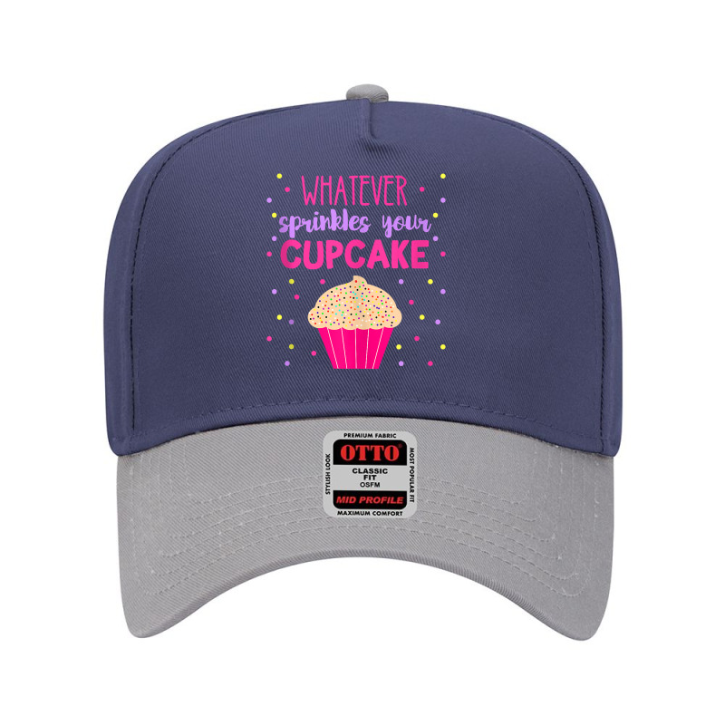 Baking Cute Cupcake Cook Cake Decorator Sprinkles Baker Art Tank Top Adjustable Baseball Cap by lelalucin | Artistshot