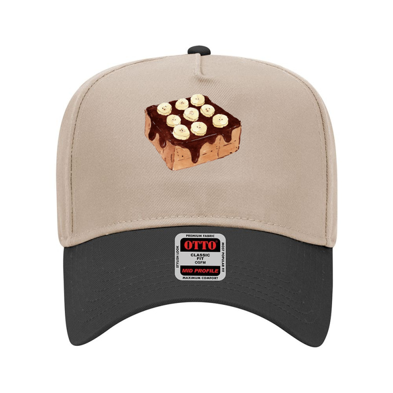 Brick Toast Bread Lover T  Shirt Honey Bread Brick Toast Topped With C Adjustable Baseball Cap by difficultasian | Artistshot