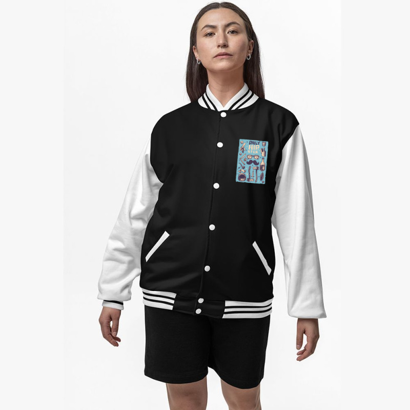 Daily Hipster Bomber Jacket | Artistshot