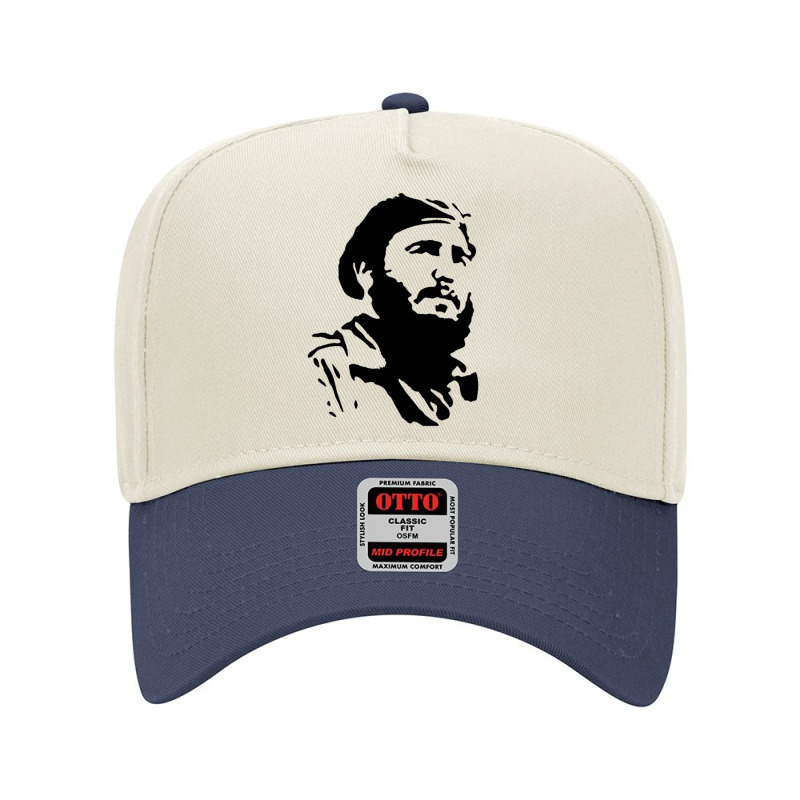 Fidel Castro Cuba Revolution (2) Adjustable Baseball Cap by saterseim | Artistshot