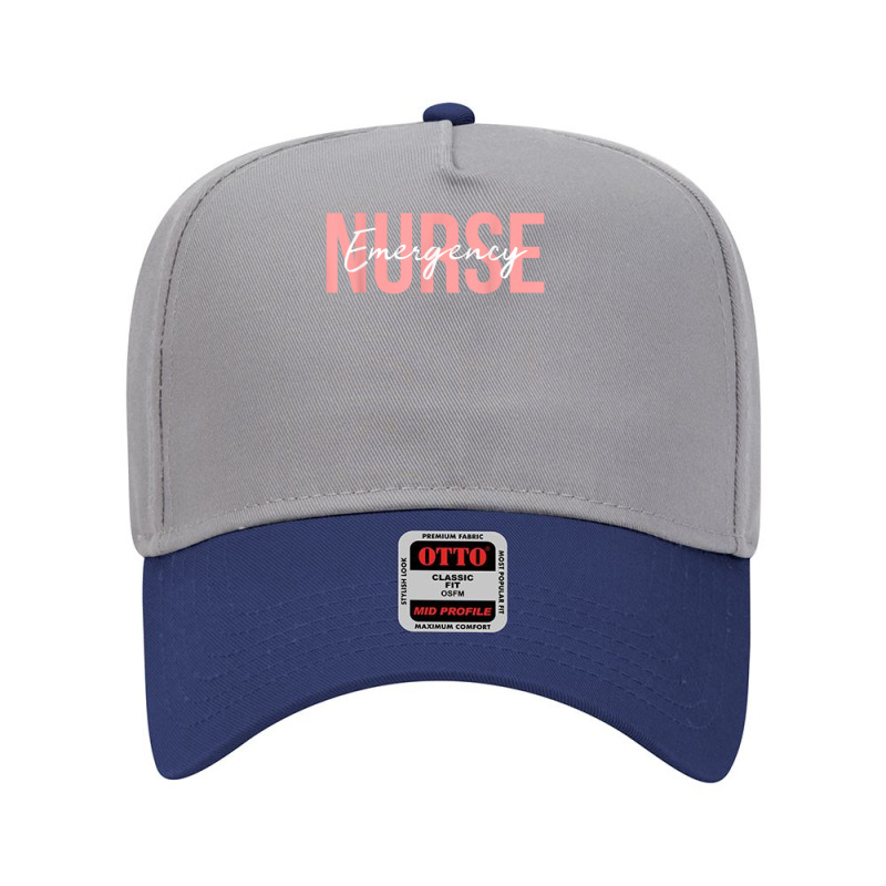 Nurse Er Nurse Emergency Room Nurse Registered Nurse Adjustable Baseball Cap | Artistshot