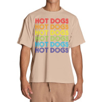 Hot Dog Hotdogs Sausage Frank Frankfurter Wiener Weenie Bun T Shirt Urban Heavy T-shirt | Artistshot