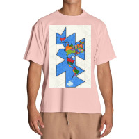 Dymaxion World Map Urban Heavy T-shirt | Artistshot