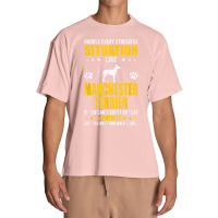 Handle Stressful Situation Manchester Terrier Dog Lovers T Shirt Urban Heavy T-shirt | Artistshot