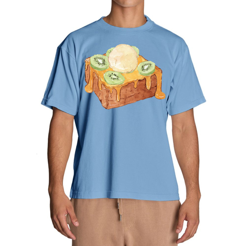 Brick Toast Bread Lover T  Shirt Honey Bread Brick Toast Topped With K Urban Heavy T-shirt by thymeartiste | Artistshot