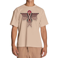 Red Native American Southwest-style Thunderbird T-shirt Urban Heavy T-shirt | Artistshot