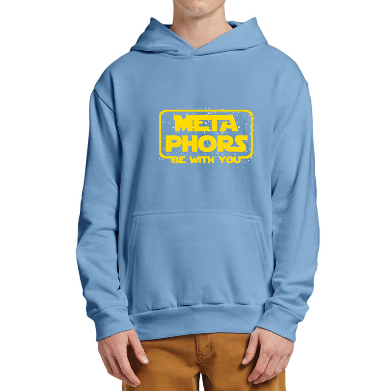 Metaphors Be With You Funny English Teacher Space Urban Pullover Hoodie by CUSER3146 | Artistshot