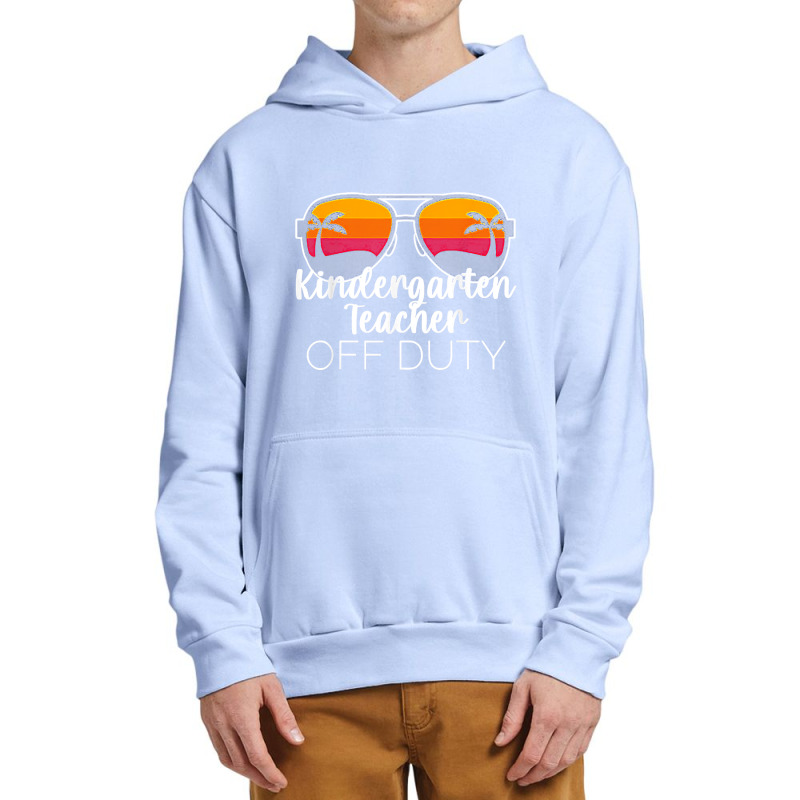 Kindergarten Teacher Off Duty Sunglasses Beach Sunset Urban Pullover Hoodie | Artistshot