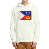 Allons Brandon Louisiana Acadiana Flag Lafayette T Shirt Urban Pullover Hoodie | Artistshot